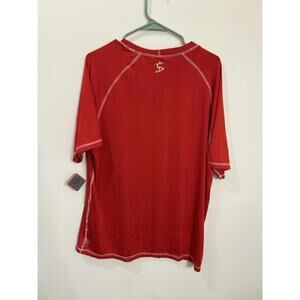 Mens XL Uzzi Red T-Shirt UPF 50 Amphibious Activewear short sleeve NEW